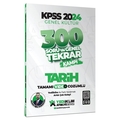  KPSS Genel Kültür Tarih 300 Soruda Genel Tekrar Kampı Yediiklim Yayınları 2024