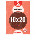  5. Sınıf Matematik 2. Dönem 10x20 Kazanım Pekiştirme Denemeleri Tudem Yayınları