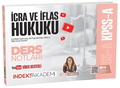  KPSS A Grubu İcra ve İflas Hukuku Video Ders Notları İndeks Akademi Yayınları 2026