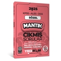  KPSS ALES DGS Sözel Mantık Çıkmış Sorular ve Çözümleri Yediiklim Yayınları 2025