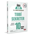  ÜDS Sağlık Bakanlığı Tıbbi Sekreter 10 Deneme Sınavı Data Yayınları 2025