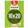  5. Sınıf Fen Bilimleri 2. Dönem 10x20 Kazanım Pekiştirme Denemeleri Tudem Yayınları