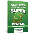  Master Serisi ALES Sayısal Sözel Yetenek 5 Deneme Yediiklim Yayınları 2024