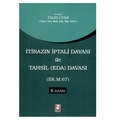  İtirazın İptali Davası ile Tahsil (Eda) Davası - Talih Uyar