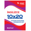  5. Sınıf İngilizce 2. Dönem 10x20 Kazanım Pekiştirme Denemeleri Tudem Yayınları