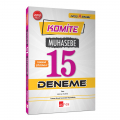  Komite KPSS A Muhasebe Tamamı Çözümlü 15 Deneme Akfon Yayınları 2019