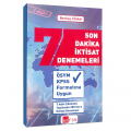  Son Dakika İktisat Denemeleri Berkay Cihan - Berkay Cihan