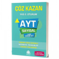  YKS AYT Sayısal 5 Adet Deneme Seti Çöz Kazan Yayınları