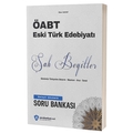  ÖABT Türk Dili ve Edebiyatı Eski Türk Edebiyatı Şah Beyitler Soru Bankası Çözümlü Sorubankası.net Yayınları 2020