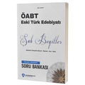 ÖABT Türk Dili ve Edebiyatı Eski Türk Edebiyatı Şah Beyitler Soru Bankası Çözümlü Sorubankası.net Yayınları 2020