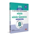 T.C. Aile ve Sosyal Hizmetler Bakanlığı GYS Müdür ve Müdür Yardımcısı Tamamı Çözümlü 8 Deneme Sınavı Data Yayınları 2022