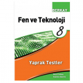 8. Sınıf Fen Bilimleri Yaprak Testler Berkay Yayınları