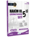  Hakim Ol İdari Yargı 5 Deneme Çözümlü İlken Yayınları 2023