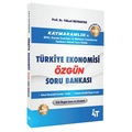  Kaymakamlık ve KPSS Türkiye Ekonomisi Özgün Soru Bankası 4T Yayınevi 2025