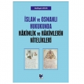  Hakimlik ve Hakimlerin Nitelikleri - Melikşah Aydın