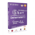  YKS 6’lı AYT Motivasyon Denemeleri 1 Eşit Ağırlık Tonguç Akademi Yayınları