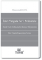 İdari Yargıda Fer'i Müdahale - Muhammed Erdal