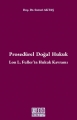  Prosedürel Doğal Hukuk Lon L. Fuller'in Hukuk Kavramı - Sururi Aktaş