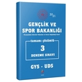 Gençlik ve Spor Bakanlığı GYS ve Unvan Değişikliği 3 Deneme Dizgi Kitap Yayınları 2021