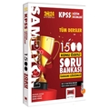 KPSS Eğitim Bilimleri Tüm Dersler Şampiyon 1500 Soru Bankası Yargı Yayınları 2024