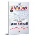 KPSS Kafadar Eğitim Bilimleri Soru Bankası Dizgi Kitap Yayınları 2022