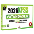  KPSS Vatandaşlık Video Ders Notları Tekrar Akademi Yayınları 2026