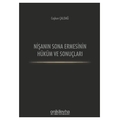 Nişanın Sona Ermesinin Hüküm ve Sonuçları - Coşkun Çaldağ