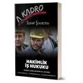  Adli Hakimlik Hakimlik İş Hukuku Konu Anlatımı A Kadro Yayınları 2019