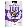  YGS Felsefe-Din Kültürü ve Ahlak Bilgisi Tamamı Çözümlü 1001 Soru Bankası BiDers Yayınları