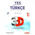 YKS TYT 1. Oturum 3D Türkçe Soru Bankası Çözüm Yayınları
