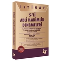 İstinaf 5’li Adli Hakimlik Denemeleri 4T Yayınevi