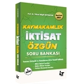 Kaymakamlık İktisat Özgün Soru Bankası Yüksel Bilgili 4T Yayınları 2021