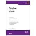 Önalım Hakkı - Erhan Günay