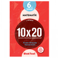  6. Sınıf 10x20 Matematik 1. Dönem Kazanım Pekiştirme Denemeleri Seti Tudem Yayınları