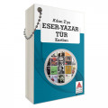 A’dan Z’ye Eser, Yazar, Tür Kartları Delta Kültür Yayınları