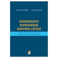 Konkordato Komiserinin Kontrol Listesi - Ali Cem Budak, Serdar Kale