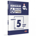  6. Sınıf Bursluluk Sınavı 5 Deneme Sınavı Data Yayınları