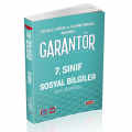 7. Sınıf Garantör Sosyal Bilgiler Soru Bankası Data Yayınları