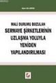 Mali Durumun Bozulan Sermaye Şirketlerinin Uzlaşma Yoluyla Yeniden Yapılandırılması - Alper Efe Erten