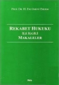 Rekabet Hukuku ile İlgili Makaleler - H. Ercüment Erdem