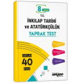 8. Sınıf İnkılap Tarihi ve Atatürkçülük 40 Yaprak Test Ankara Yayıncılık