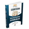 Cebri İcra 40 Soruda İcra İflas Kanunu Değişiklikleri Dizgi Kitap Yayınları 2022
