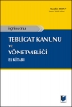 Tebligat Kanunu ve Yönetmeliği El Kitabı - Muzaffer Aydın