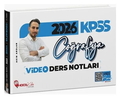  KPSS Coğrafya Video Kafa Notlar Hoca Kafası Yayınları 2026