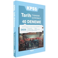  KPSS Tarih Tamamı Çözümlü 40 Deneme Cahide Bolat Temsil Kitap Yayınları 2026