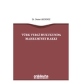  Türk Vergi Hukukunda Mahremiyet Hakkı - Demet Akdeniz