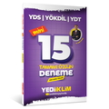  YDS YÖKDİL YDT Tüm Soru Tipleri Tamamı Özgün Mini 15 Deneme Yediiklim Yayınları 2026