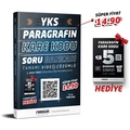 YKS Paragrafın KareKodu Tamamı Video Çözümlü Soru Bankası+5 Deneme Hediye Paragon Yayınları