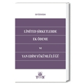  Limited Şirketlerde Ek Ödeme ve Yan Edim Yükümlülüğü - Elif Özdoğan