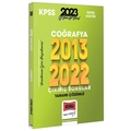 KPSS Coğrafya 2013-2022 Tamamı Çözümlü Çıkmış Sorular Yargı Yayınları 2023